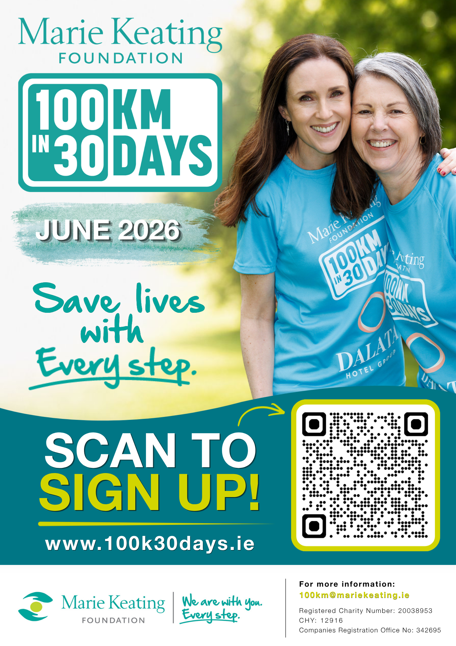 100km in 30 Days Poster (png)